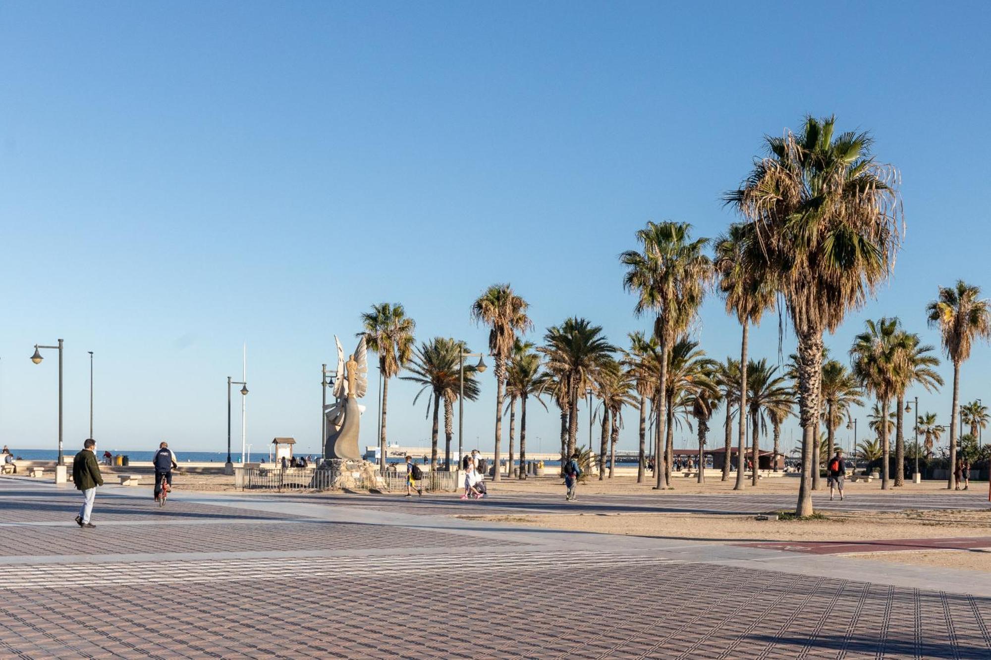 Apartup Las Arenas Beach Valencia Exteriör bild