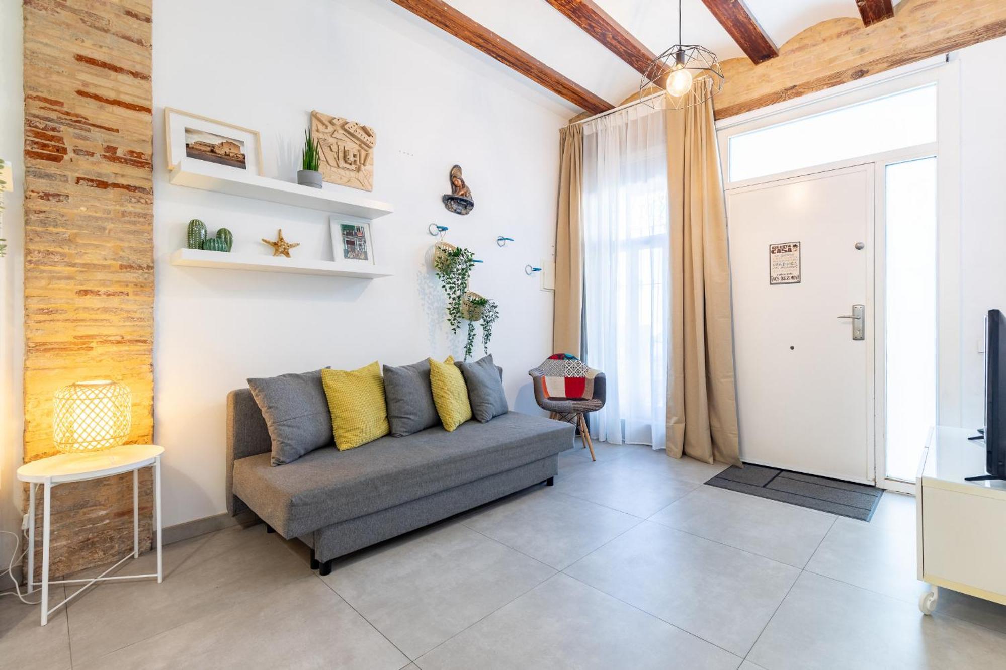 Apartup Las Arenas Beach Valencia Exteriör bild